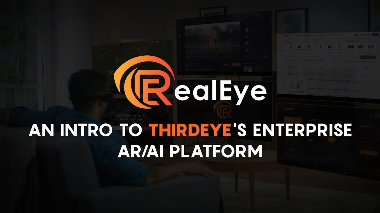 RealEye AI augmented reality teleconferencing video preview